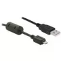 DeLOCK - Cable USB - USB Type-A, 4 polos (M) - Micro-USB, Type-B (M) - 1 m (82299)