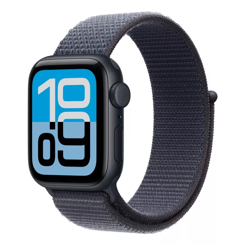Apple MFF64ZM/A Accesorios para smartwatch Correa Azul Nylon, poliéster reciclado, elastano