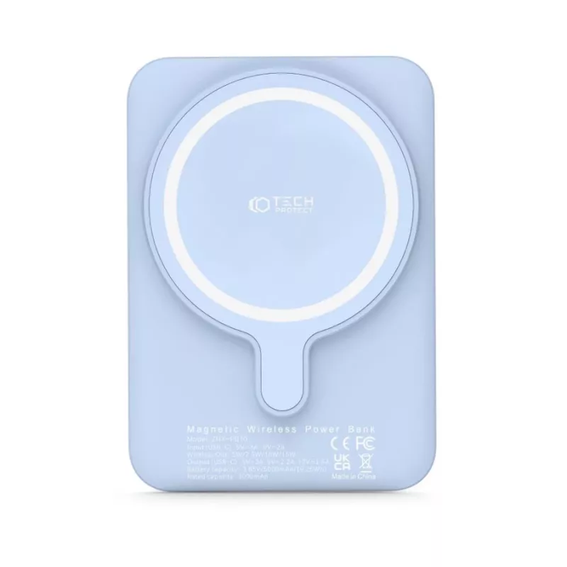 Batería portátil TECH-PROTECT PB10 LIFEMAG 5000mAh azul
