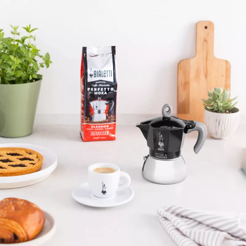 Bialetti Moka Induction Cafetera moka 2 tazas