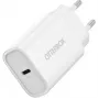 Cargador de pared OTTERBOX 30W USB-C PD blanco — salida de 30W, un puerto USB-C
