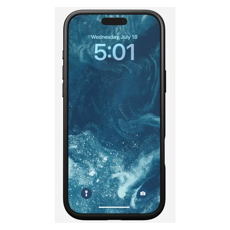 Funda para móvil Nomad Modern Leather Case para iPhone 16 Pro Max, 6,9