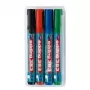 Rotulador Edding 383 Punta biselada Negro Azul Verde Rojo