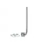 Soporte de balcón Extralink L250x750 250x750mm con abrazaderas en U M8 acero galvanizado