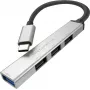 ROLINE USB3.2 Gen1 hub 4x USB-A 1x 3.0+3x 2.0 cable Type-C (14.02.5053)