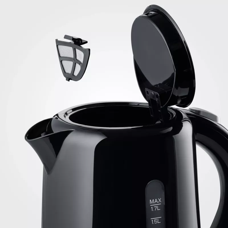 Severin WK 4322 Hervidor de agua 1,7 L 2200 W Negro