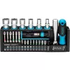 Hazet Juego de puntas 2300SH-1 — juego de 39 piezas con puntas planas, Phillips, Pozidriv, hexagonales y Torx