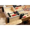 Sargento Bessey UniKlamp UK100, 1000 mm de longitud, 80 mm de apertura, negro/rojo