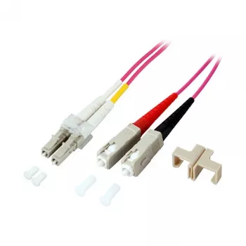 EFB-Elektronik Latiguillo dúplex LC-SC 50/125µ, OM4, LSZH, erika violeta, 2,0 mm, 3 m Fabricante: EFB Elektronik (O0323.3)
