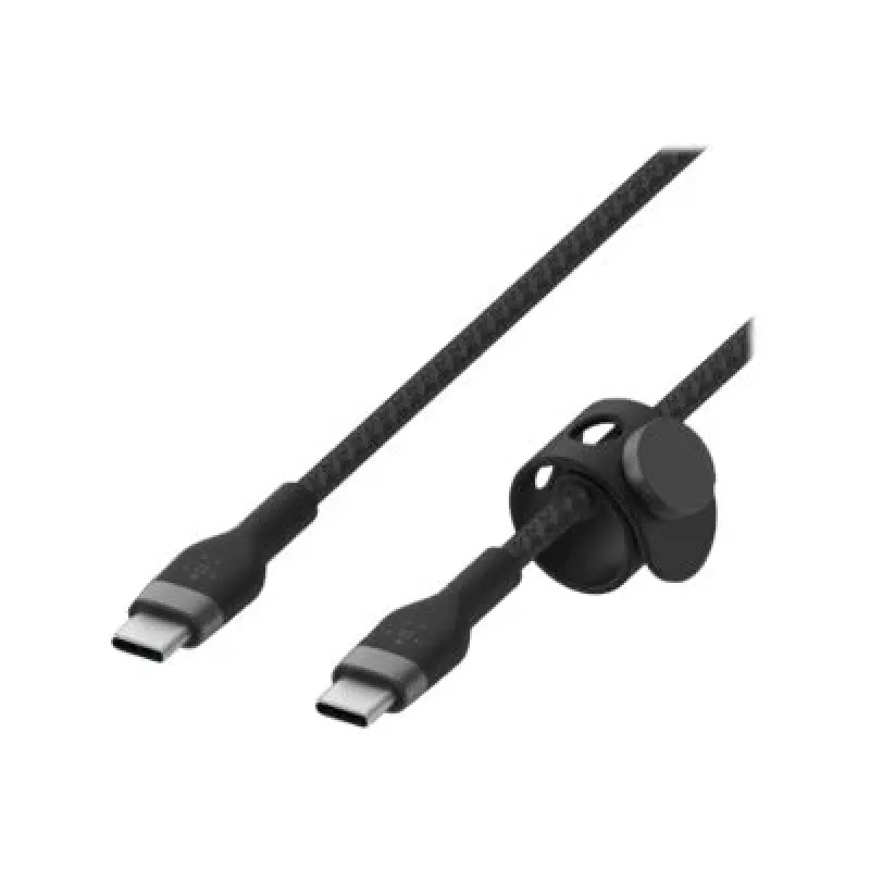 Belkin BOOSTCHARGE PRO Flex Cable USB 1 m USB 2.0 USB C negro (CAB011BT1MBK)