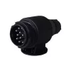 Toma de remolque IWH KFZ 13 polos 20 A 12 V – conector macho de remolque para vehículo