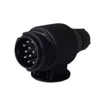Toma de remolque IWH KFZ 13 polos 20 A 12 V – conector macho de remolque para vehículo