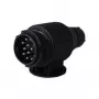 Toma de remolque IWH KFZ 13 polos 20 A 12 V – conector macho de remolque para vehículo