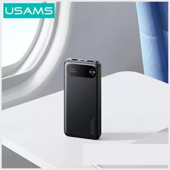 Batería externa portátil usams PB80 10000mAh 20W PD blanca