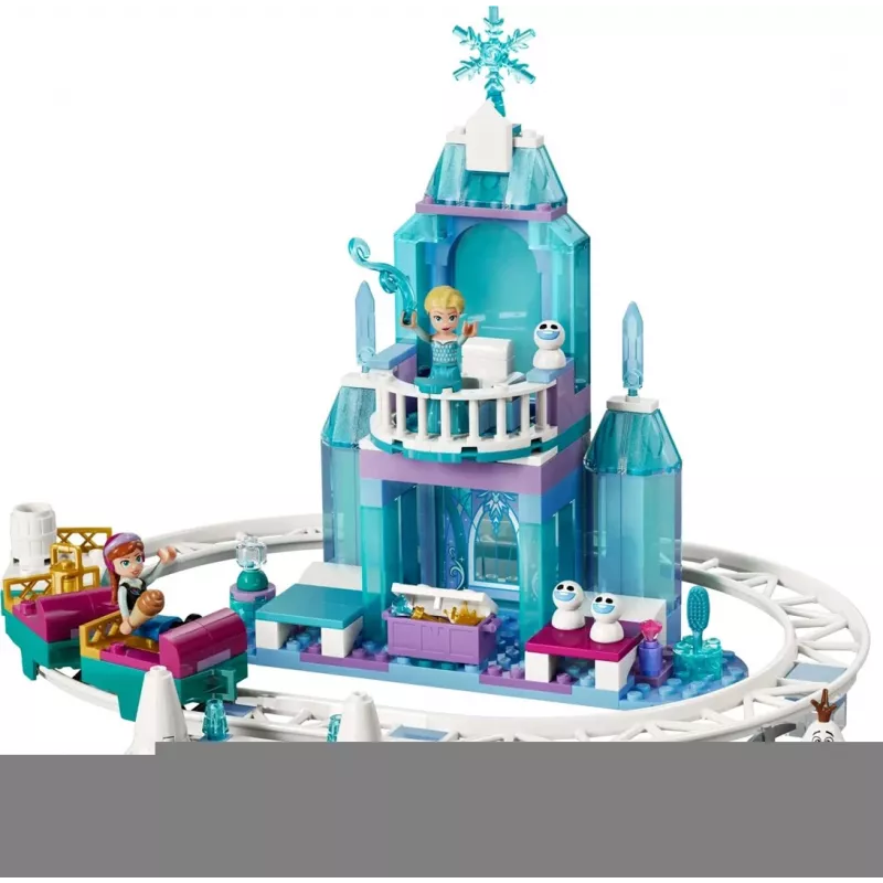 LEGO DISNEY 43281 El castillo de hielo de Elsa y aventura en trineo