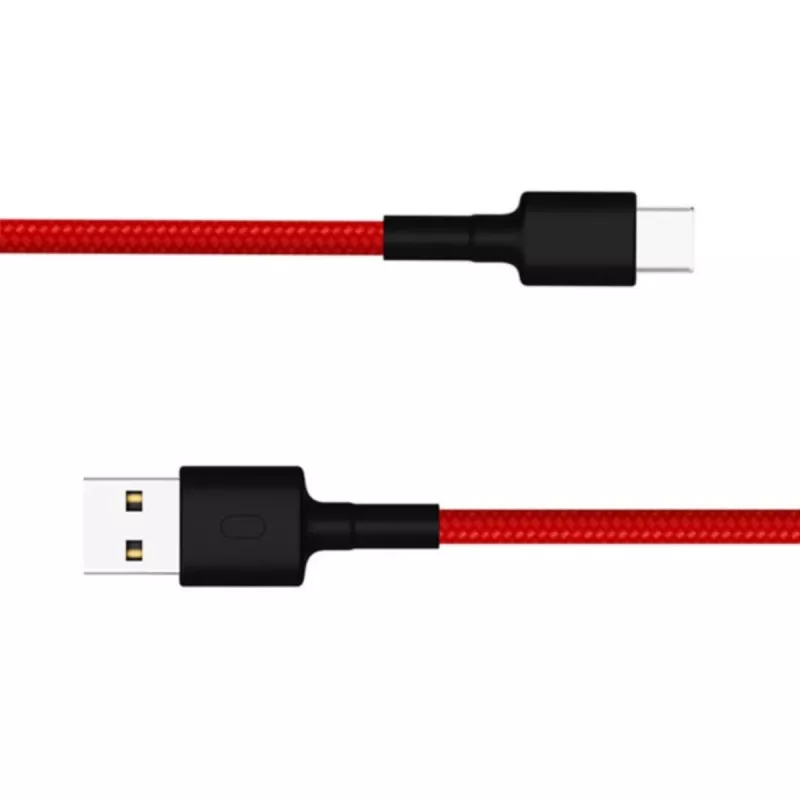 Xiaomi | Cable trenzado Mi Type-C | SJV4110GL | USB-C a USB-A conector USB Type-C | conector USB Type-A (2.0)
