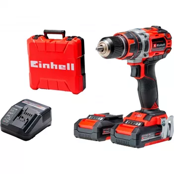 Taladro con empuñadura de pistola Einhell TE-CD 18/50 Li-i BL, 1800 U/min, 2,35 kg