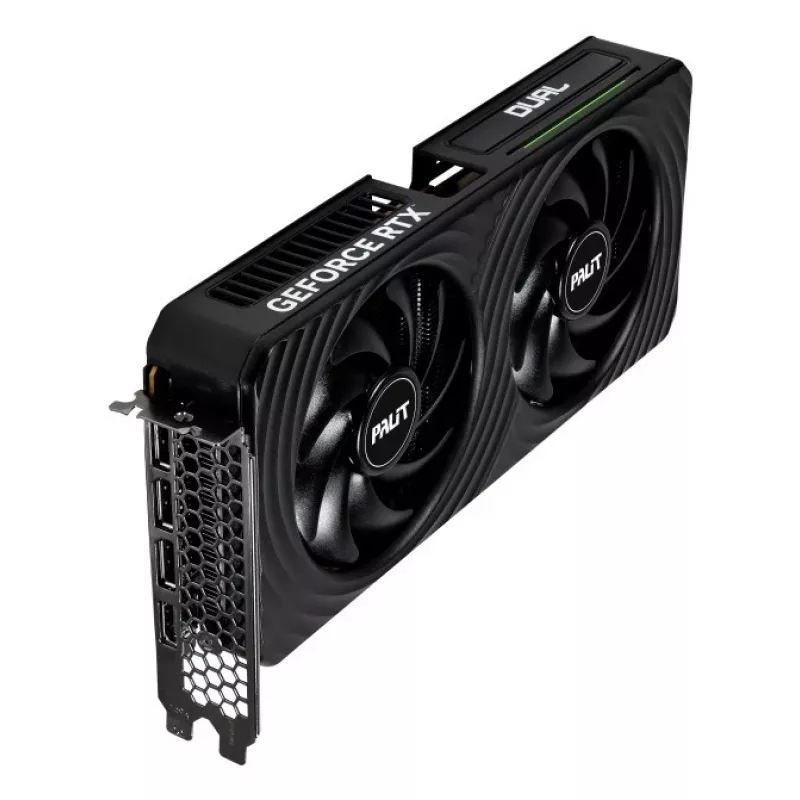 Tarjeta gráfica Palit GeForce RTX 5050 Dual OC — 8 GB GDDR6, 128 bits, PCIe 5.0, 2317 MHz