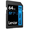 Memoria flash SDXC Lexar 64 GB UHS-I 800xPRO — Clase 10, U3, V30, 150 MB/s