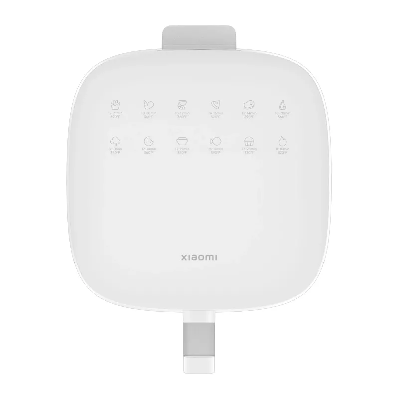 Freidora de aire Xiaomi MAF13 — 6 l, 1550 W, 12 programas, 80–200 °C, recipiente extraíble antiadherente, blanca