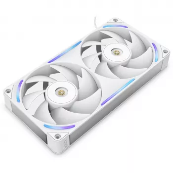 Ventilador de caja para PC NZXT F240X 120 mm blanco, 1 ud., 240 × 120 × 30 mm