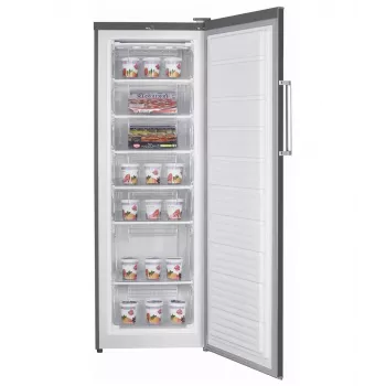 Congelador con cajones MPM MPM-245-ZS-17, 242 L, acero inoxidable, independiente, 7 cajones, puerta reversible