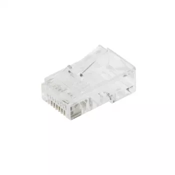 Conector macho RJ45 LogiLink MP0020 transparente