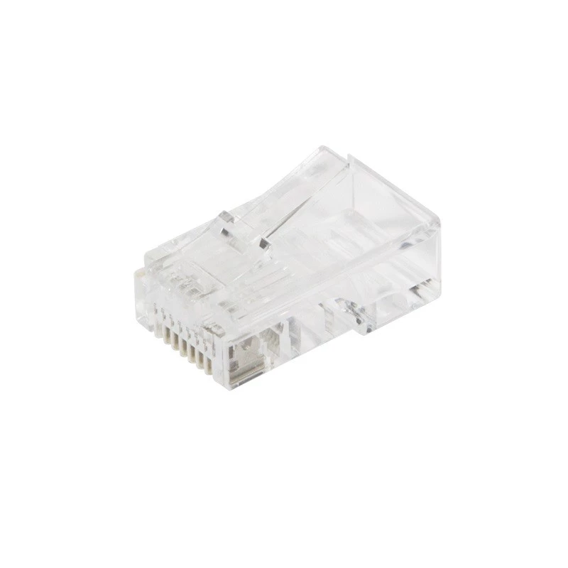 Conector macho RJ45 LogiLink MP0020 transparente