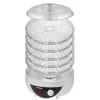 Deshidratador de setas, verduras y frutas GreenBlue, 250W de potencia, muy silencioso, 5 tamices, GB195