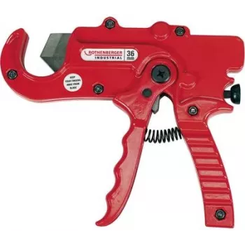 Cortatubos Rothenberger 36010 para tubos de metal y plástico, capacidad de corte 36 mm