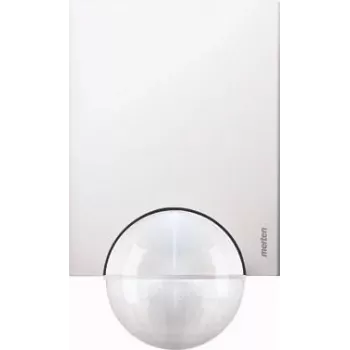 Merten ARGUS 220 565426 Detector de movimiento PIR, 12 V, montaje en superficie pared/techo, IP55, Blanco polar