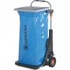 Gardena 232-20 Garden Mobile carro para residuos de jardín con soporte de saco, tapa y saco