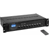 Omnitronic MA-240P amplificador mezclador PA de 4 canales, 240 W de potencia