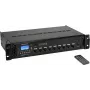 Omnitronic MA-240P amplificador mezclador PA de 4 canales, 240 W de potencia