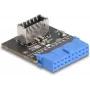 DeLOCK 67174 Adaptador interno USB Type-E USB 3.0 conector hembra de 19 pines
