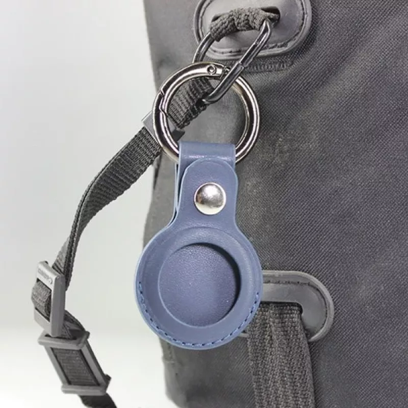 4smarts Set - Funda para AirTag - Metal, Piel sintética de poliuretano