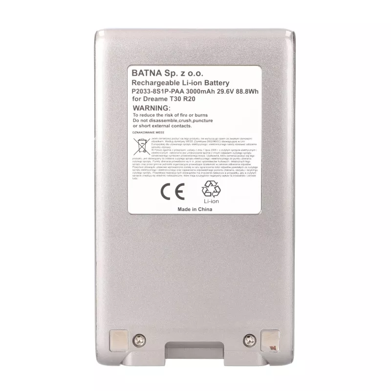 Batería para aspirador Dreame T30 R20 21,6V