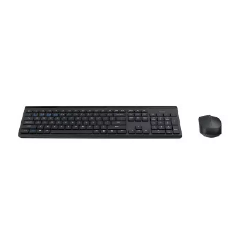Rapoo 8110M kit de teclado y ratón inalámbricos multimodo, negro