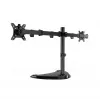 Gembird MS-D2ST-02 Soporte de sobremesa para monitor (girar, inclinar, pivotar), 13”-32”, negro