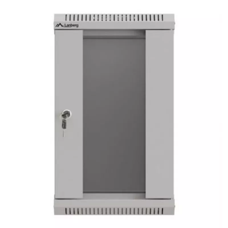 Lanberg WF11-3309-10S armario rack 9U rack de montaje en pared gris