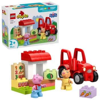 LEGO DUPLO 10468 Peppa Pig tractor y mercado