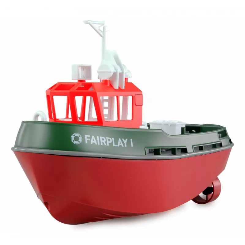 Barco radiocontrol Amewi Fairplay I 1:72 RTR, verde, 2,4 GHz