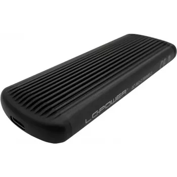 LC Power LC-M2-C-NVME-2 - carcasa para almacenamiento - M.2 - tarjeta M.2 NVMe - USB 3.2 (Gen 2x1) - negro (LC-M2-C-NVME-2)