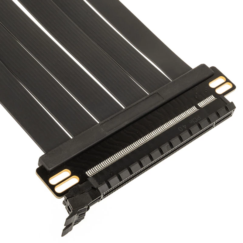 Cable Riser Kolink PCI Express 5.0 x16 a x16, 180 grados, negro – 30 cm