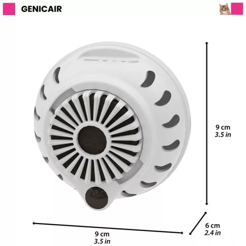 FERPLAST Genicair - ventilador automático para arenero