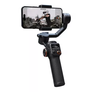 Estabilizador de cámara para smartphone Hohem iSteady M6 negro 2600 mAh 18 h
