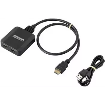 SpeaKa Professional SP-HDMIS-300 divisor HDMI de 2 puertos compatible con Ultra HD 7680 x 4320 píxeles (SP-13457064)