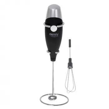 Espumador de leche Camry CR 4501 Negro/Acero inoxidable
