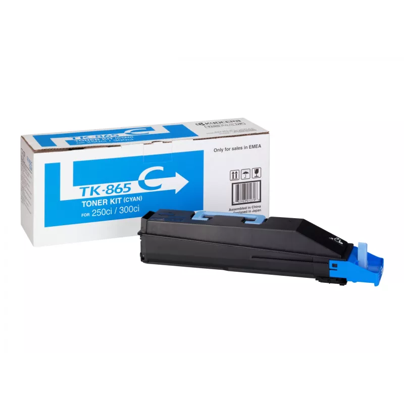 Tóner KYOCERA TK-865C 1 ud. original cian