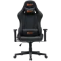 Silla gaming CANYON Irida RGBCH03 RGB negra diseño ergonómico, reposabrazos ajustables, respaldo reclinable